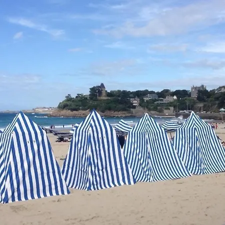 Joli T2 A Dinard Coeur De Saint Enogat, 200M De La Plage Exterior photo